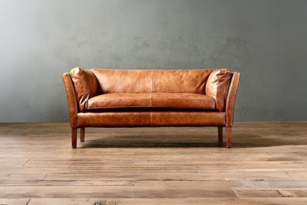 Sofá de Cuero Modelo Dago de CuerosDesign Sofá de Cuero Modelo Dago de CuerosDesign