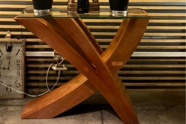 Arrimo Base Garra con Cubierta de Vidrio