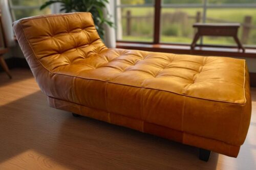 base garra (16) Chaise Lounge Chesterfield Cuero