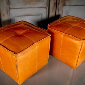 Pouf Modelo Polo Cuero