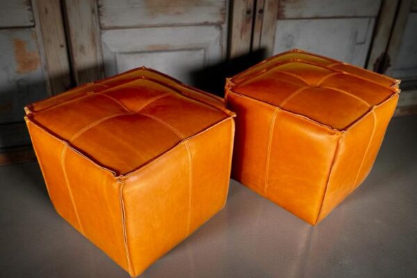 Pouf Modelo Polo Cuero