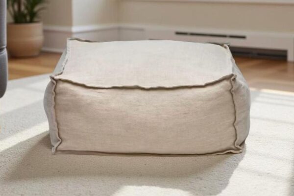 Pouf Modelo Polo Lino