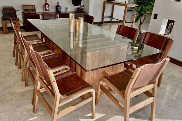 Mesa de Comedor Base Pinar 4