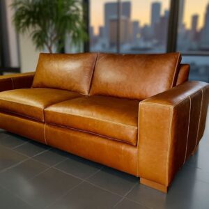 Sofa de Cuero Modelo Madrid
