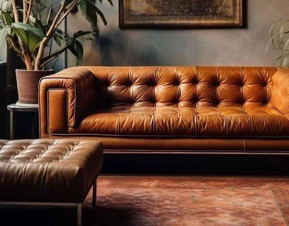 Sofa de Cuero Modelo Francia
