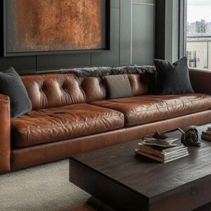 Sofa de Cuero Modelo Gallagher
