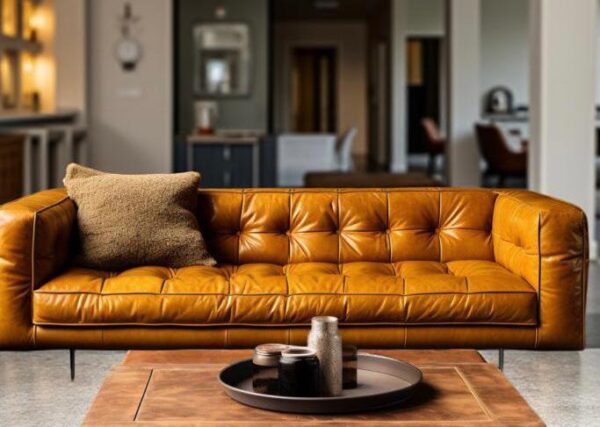 Sofa de Cuero Modelo London