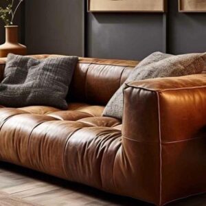 Sofa de Cuero Modelo Manhattan