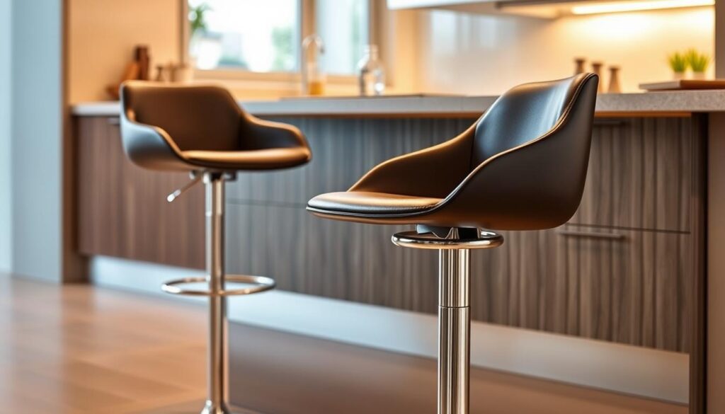 altura regulable y reposapiés integrados